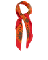 Hermes Les Leopards Scarf 90, other view