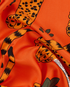 Hermes Les Leopards Scarf 90, other view