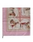 Hermès Chevaux Arabes Scarf, front view
