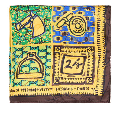 Hermes Le Boubou H Scarf, front view