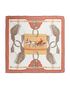 Hermès Carrick a Pompe Scarf 60, front view