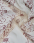 Hermes Dancing Painting Long Scarf, other view
