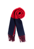 Hermes Colour Block Fringed Scarf, other view