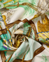 Hermes Vive Le Vent Scarf 90, &pound;320, Accessories, White/Yellow, Silk, Other view