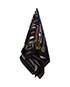 Hermes Les Cannes Scarf, front view