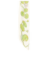 Hermes Lily Print Twilly, front view