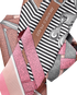 Hermes Mors a Jouets Chemise Twilly, &pound;110, Accessories, Grey/Pink/White, Silk, Other view
