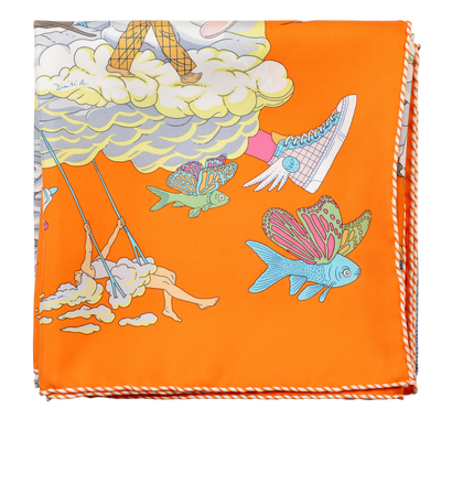 Hermes Sur Mon Nuage Carre 90, front view