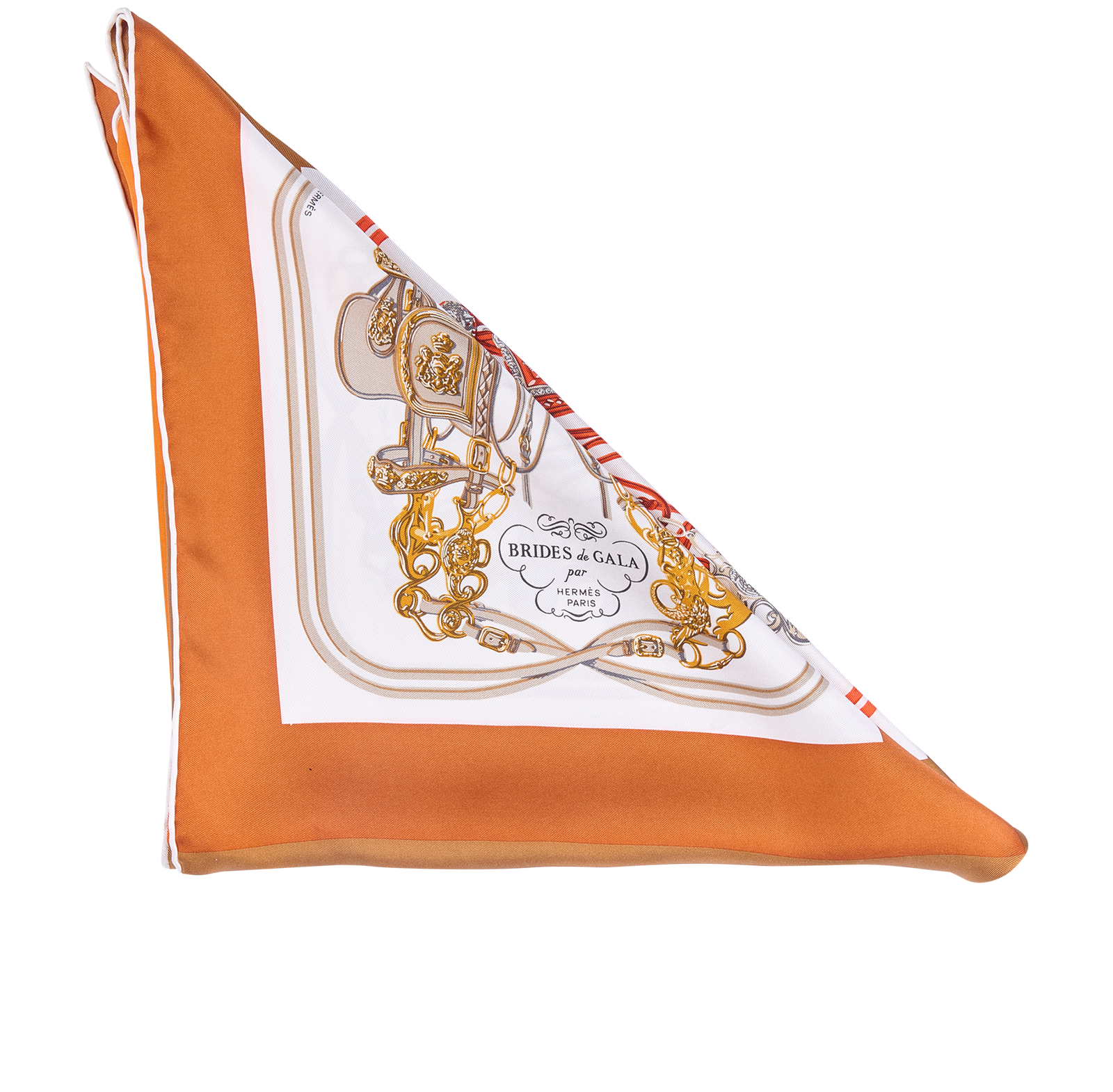 Pre-loved Hermes Brides de Gala Giant Triangle Scarf - £250