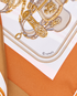 Hermes Brides de Gala Giant Triangle Scarf, &pound;250, Accessories, Brown/Orange, Silk, Other view