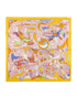 Hermes Mille Et Un Lapins Scarf 90, back view