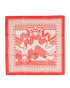 Hermes Sangles En Zigzag Bandana Scarf 55, back view