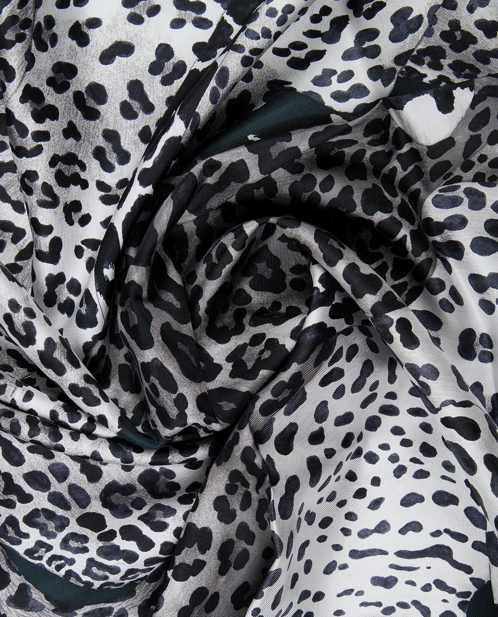Hermes Lazy Leopardesses Scarf, &pound;320, Accessories, Black, Silk, Other view