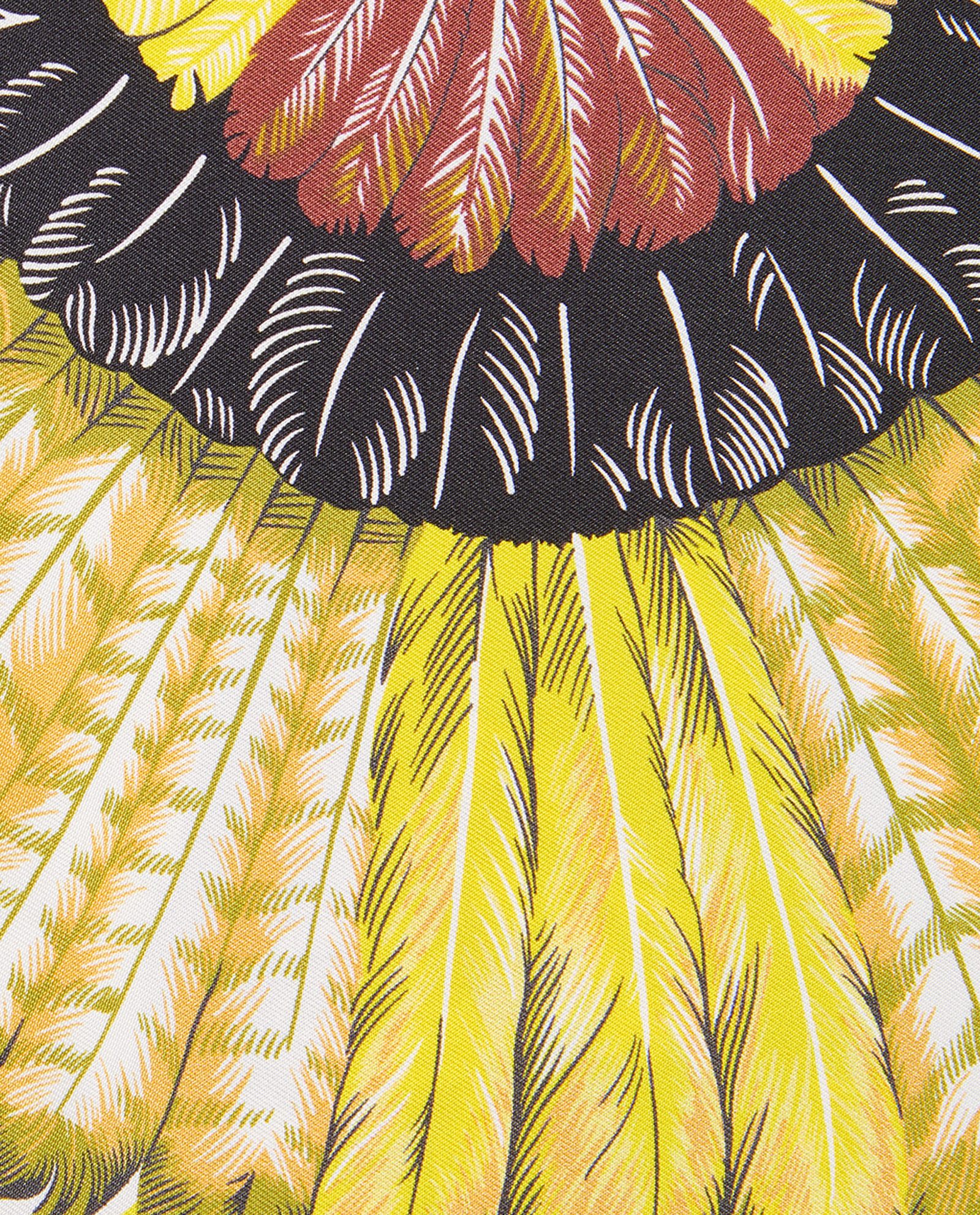 Hermes Brazil Maxi Twilly, &pound;150, Accessories, Black, Silk, Other view