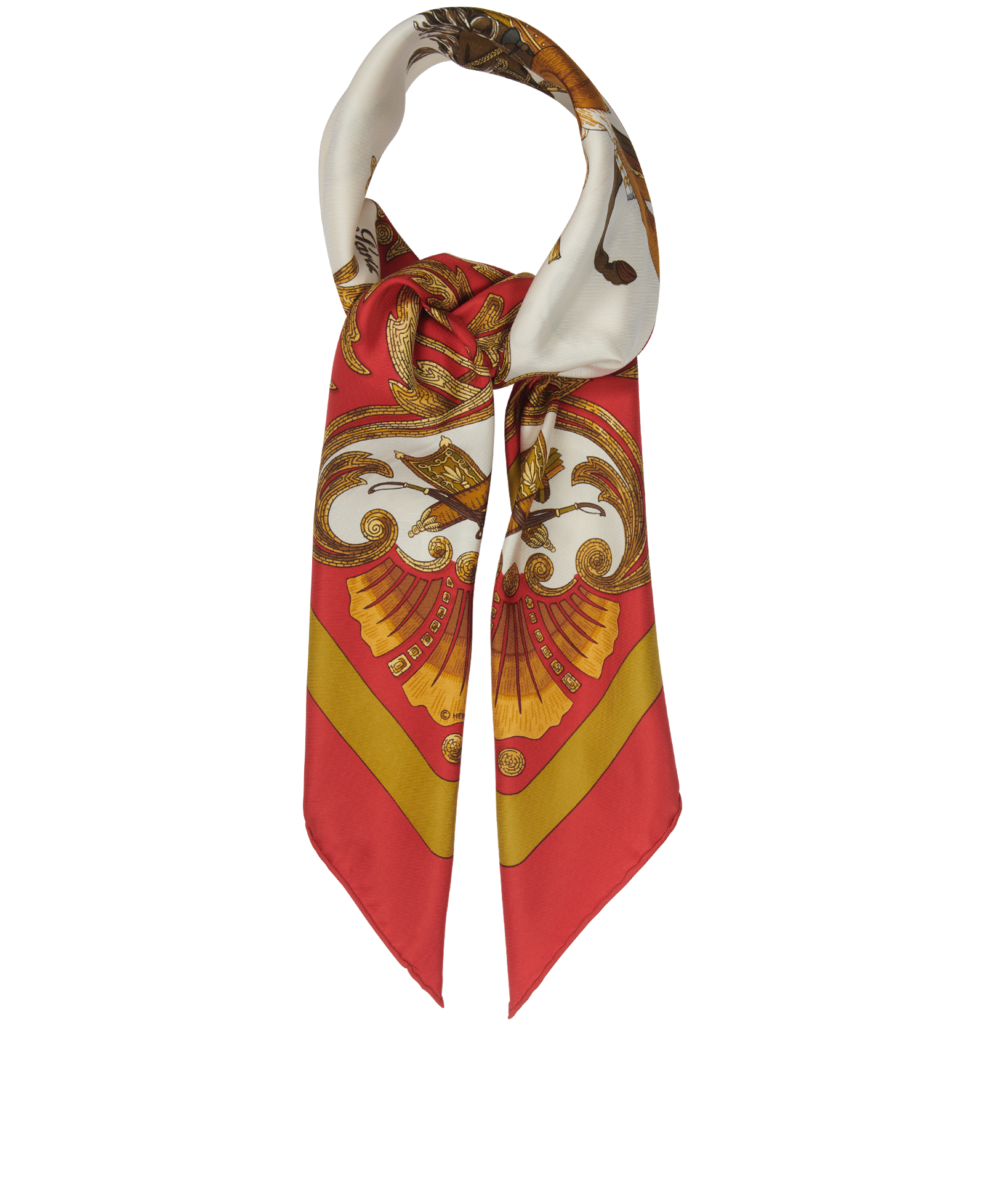 Hermes Cheval Turc Scarf 90, &pound;180, Other view