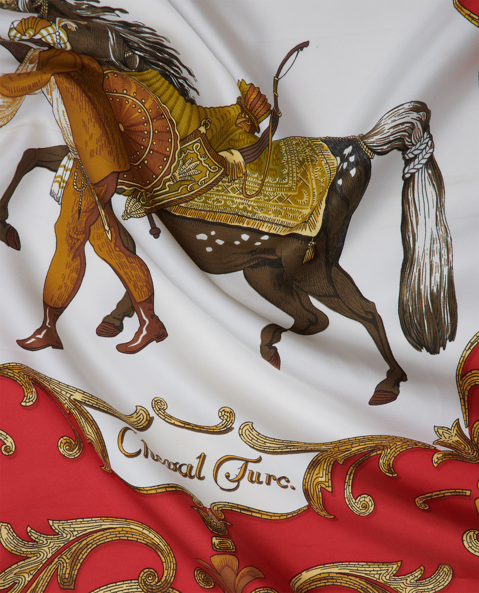 Hermes Cheval Turc Scarf 90, &pound;180, Other view
