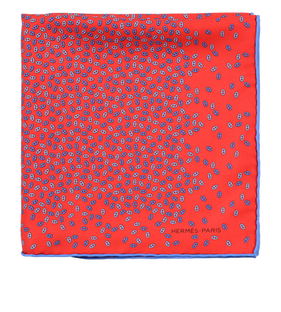 Hermes New Gavroche Pocket Square, front view