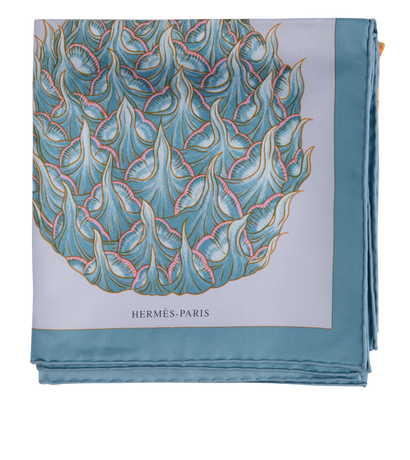 Hermes Index Bromeliaceae Scarf, front view