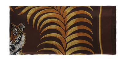 Hermes Royal Tiger Scarf, front view