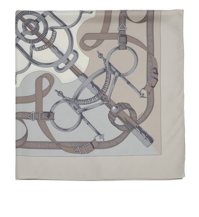 Hermès Eperon d'Or Scarf, &pound;180, Front view