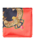 Hermes vintage Egyptian Scarab Scarf 90, front view