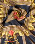 Hermes vintage Egyptian Scarab Scarf 90, other view