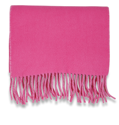 Jacquemus L'Écharpe Scarf, &pound;70, Accessories, Pink, Wool, Front view