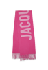 Jacquemus L'Écharpe Scarf, &pound;70, Accessories, Pink, Wool, Back view