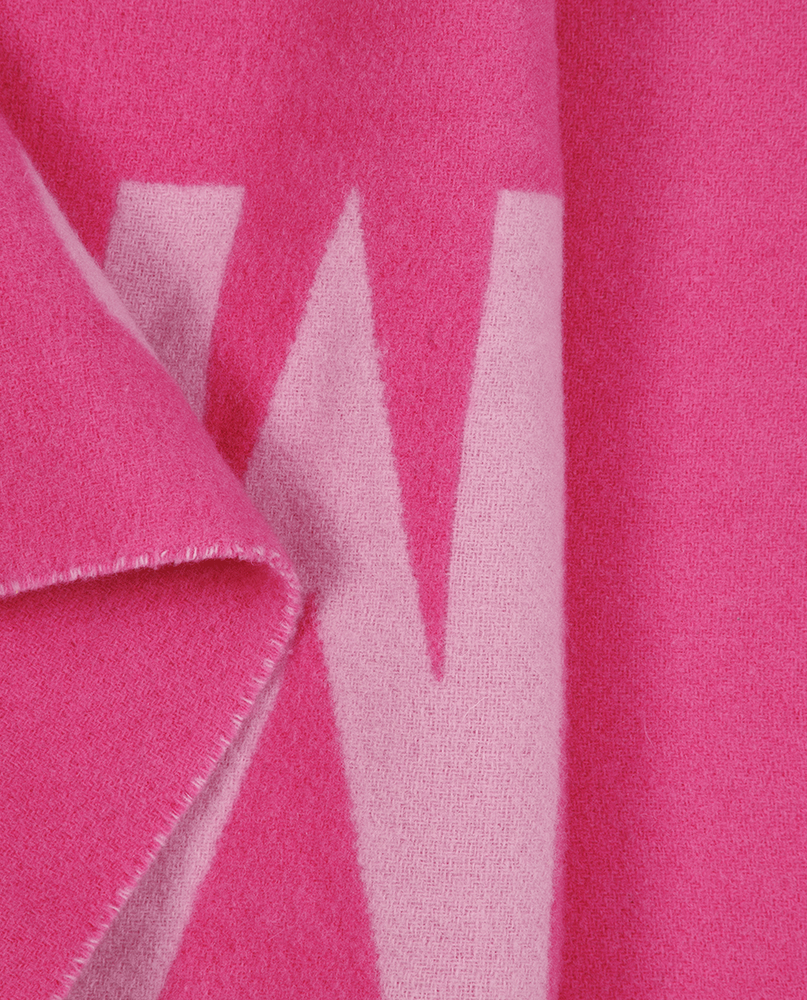 Jacquemus L'Écharpe Scarf, &pound;70, Accessories, Pink, Wool, Other view