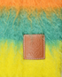 Loewe Anagram-Patch Striped Scarf, other view
