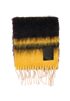 Loewe Mohair Scarf, &pound;175, Accessories, Blue/Red/Yellow, Mohair/Wool, Front view