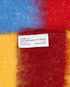 Loewe Mohair Scarf, &pound;175, Accessories, Blue/Red/Yellow, Mohair/Wool, Other view
