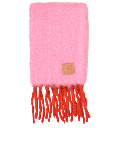 Loewe Long Fringed Scarf, front view