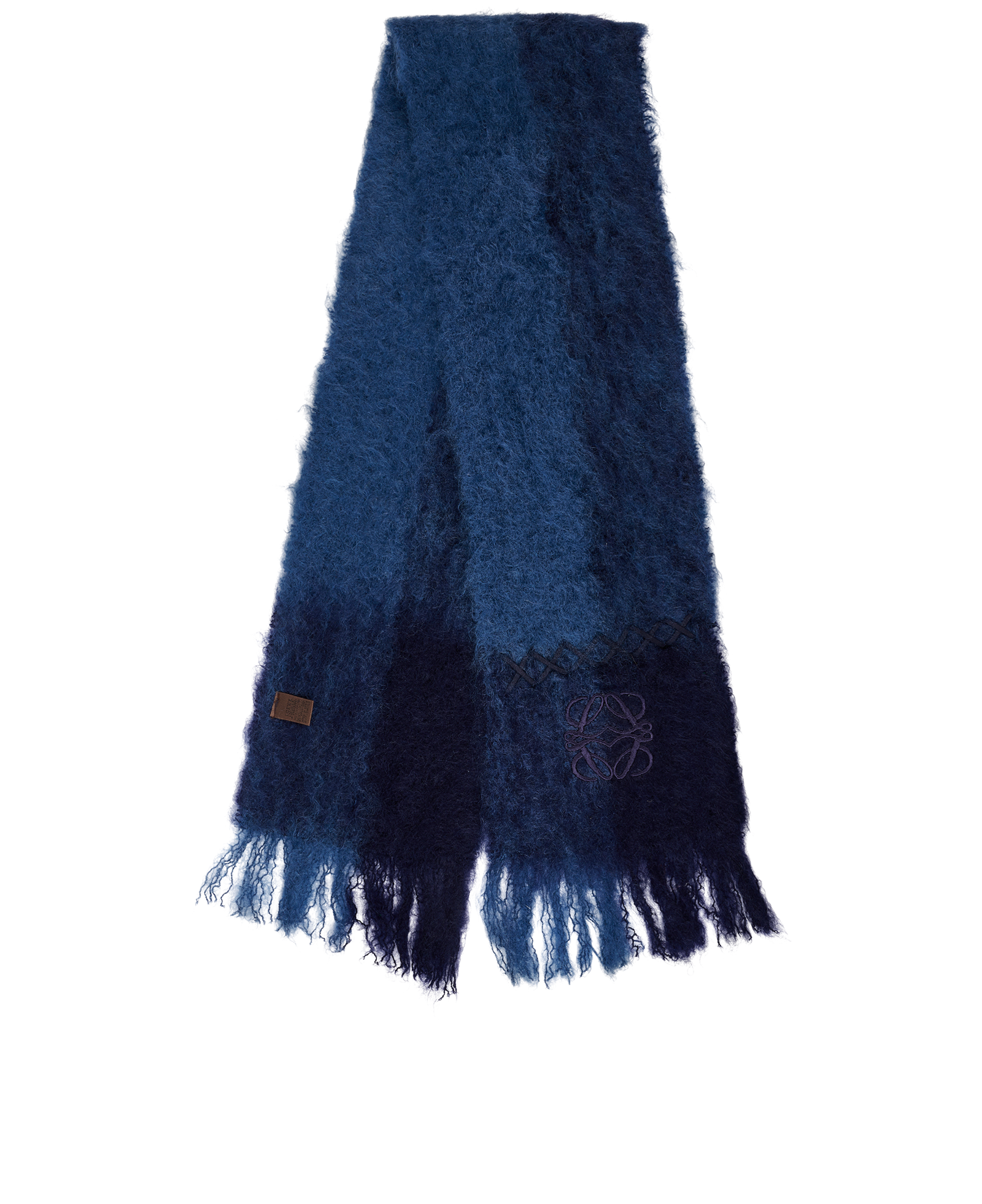 Loewe Mohair, &pound;150, Accessories, Blue, Wool, Back view