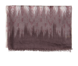 Loro Piana Scarf, Cashmere/Silk, Cream/Brown, MII, 3*
