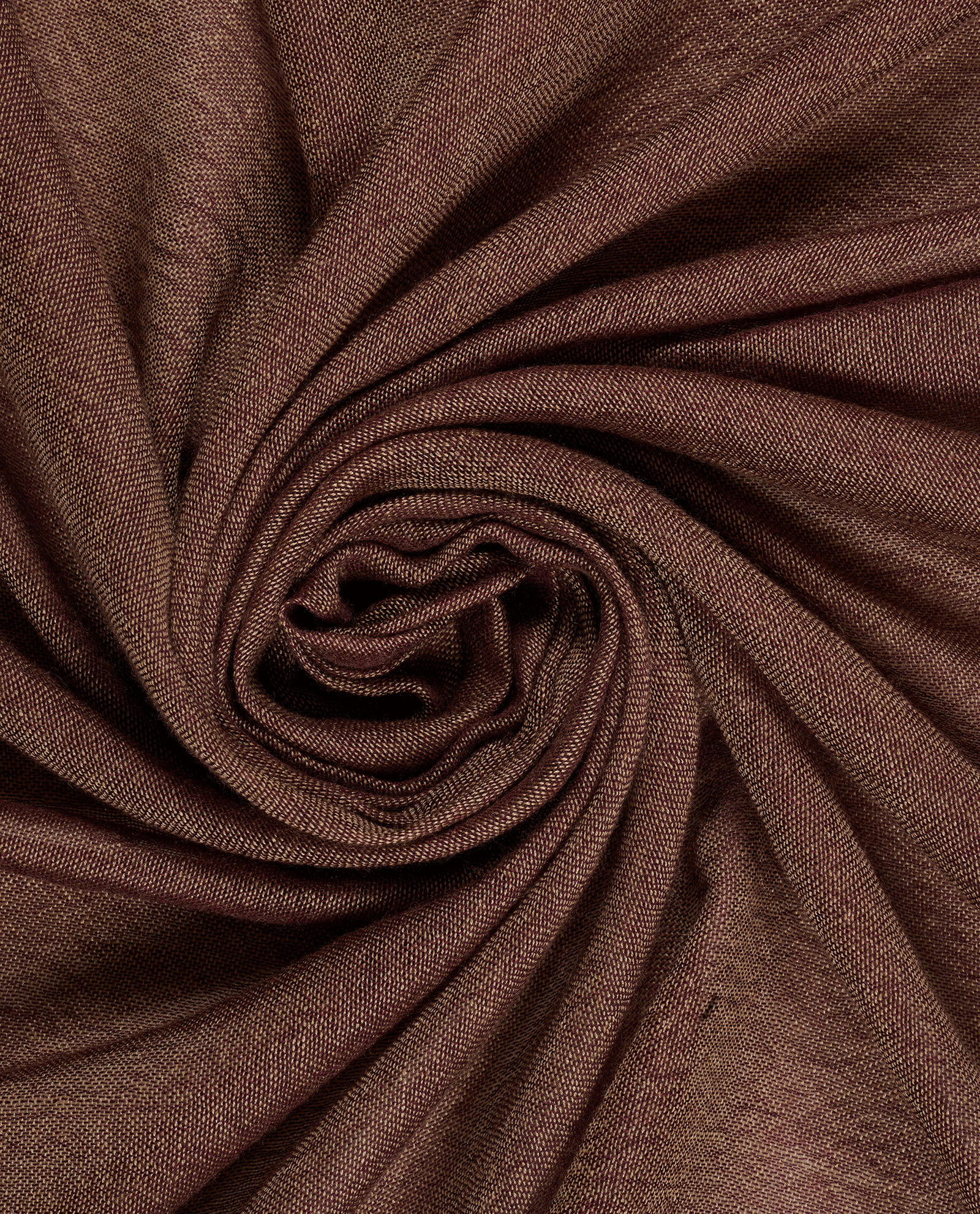 Loro Piana Raw-Trim Square Scarf, &pound;90, Accessories, Brown, Cashmere/Silk, Other view