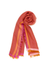 Loro Piana Scarf, &pound;180, Accessories, Orange/Pink, Cashmere, Other view