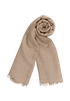 Loro Piana Raw-Trim Scarf, &pound;120, Accessories, Beige, Cashmere/Silk, Other view