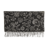 Loro Piana Floral Print Scarf, &pound;195, Accessories, Grey, Cashmere, Front view