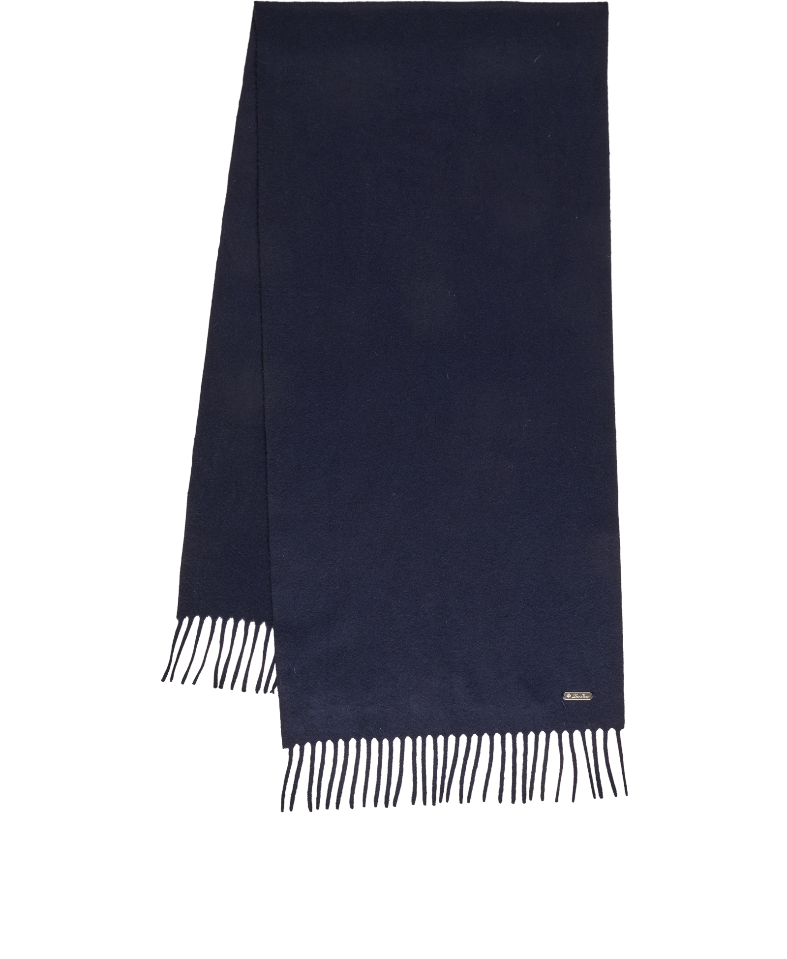 Loro Piana Scarf, &pound;220, Accessories, Navy, Cashmere, Back view