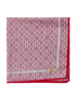 Louis Vuitton Monogram & Stripe Bandana Square 55, front view