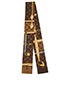 Louis Vuitton Monogram Silk Bandeau Twilly, front view