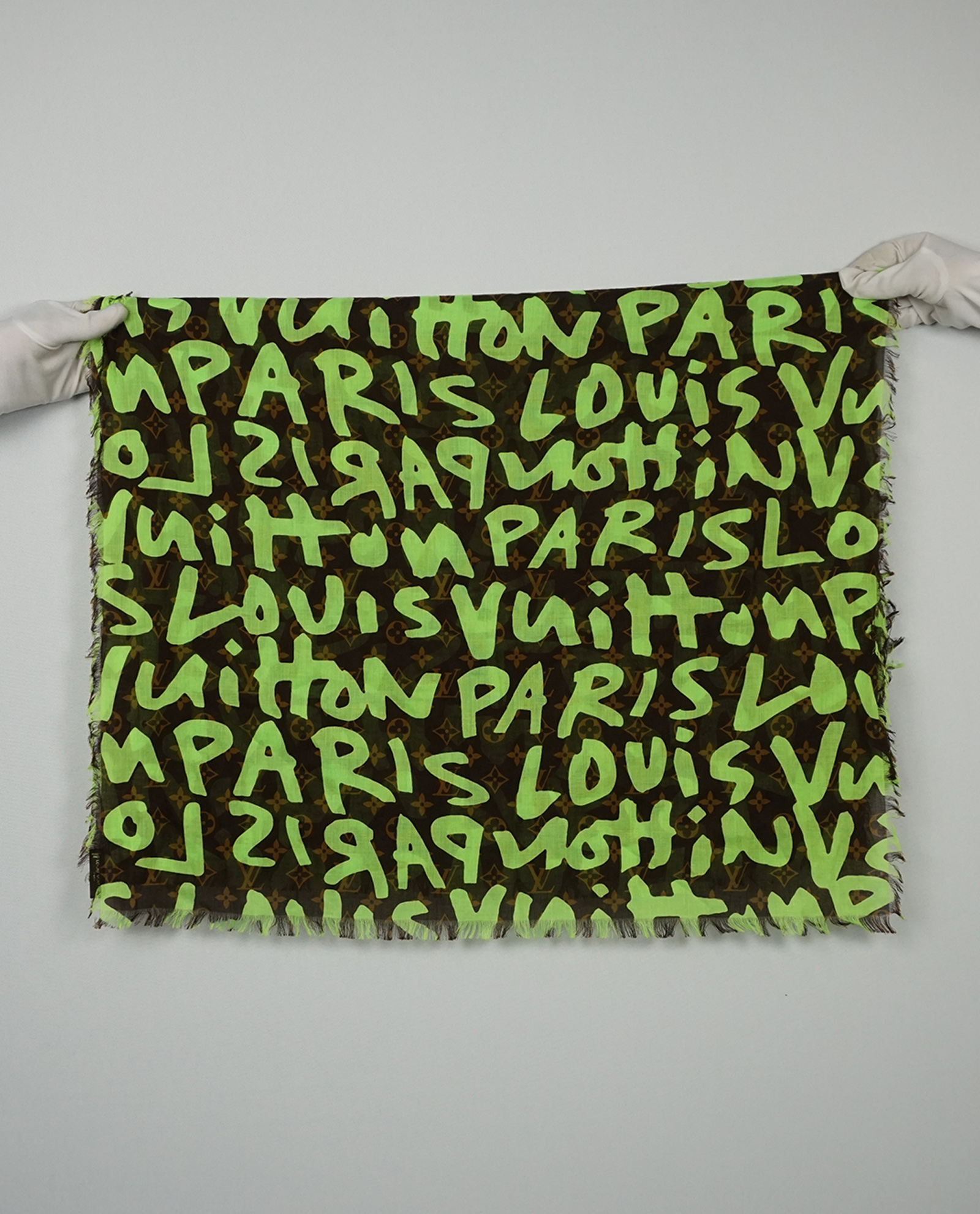 LOUIS VUITTON MP1065 Stephen Sprouse Scharpes felted Graffiti