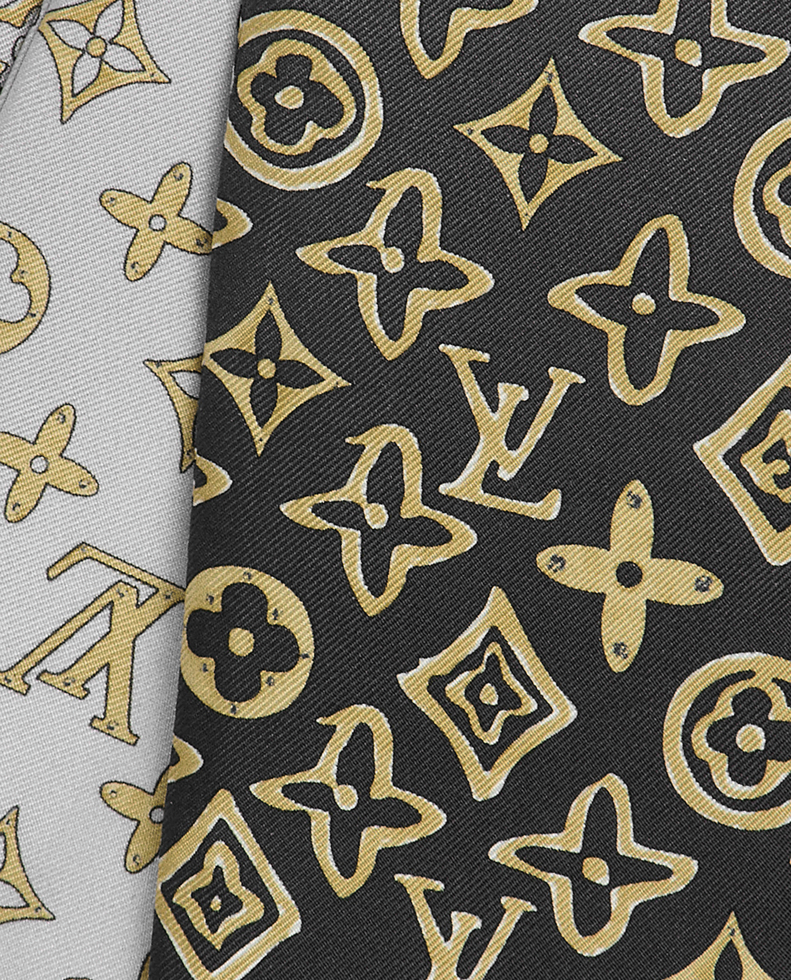 Louis Vuitton Monogram Map Bandeau, &pound;110, Accessories, Purple, Silk, Other view