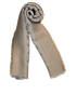Louis Vuitton Monogram Shawl Scarf, &pound;320, Accessories, Gold/Grey, Silk, Other view