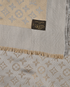 Louis Vuitton Monogram Shawl Scarf, &pound;320, Accessories, Gold/Grey, Silk, Other view