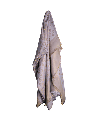 Louis Vuitton Monogram Shine Shawl, front view