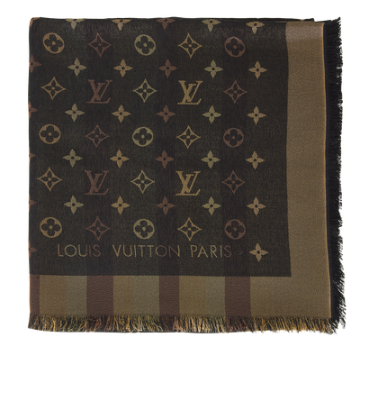 Louis Vuitton Monogram Shawl, front view