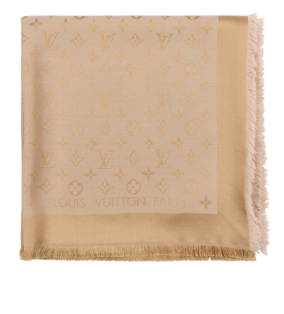 Louis Vuitton Monogram Shawl, front view