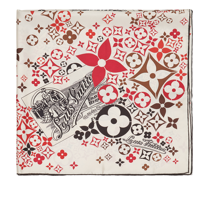 Louis Vuitton Travelling Requisites Scarf, front view